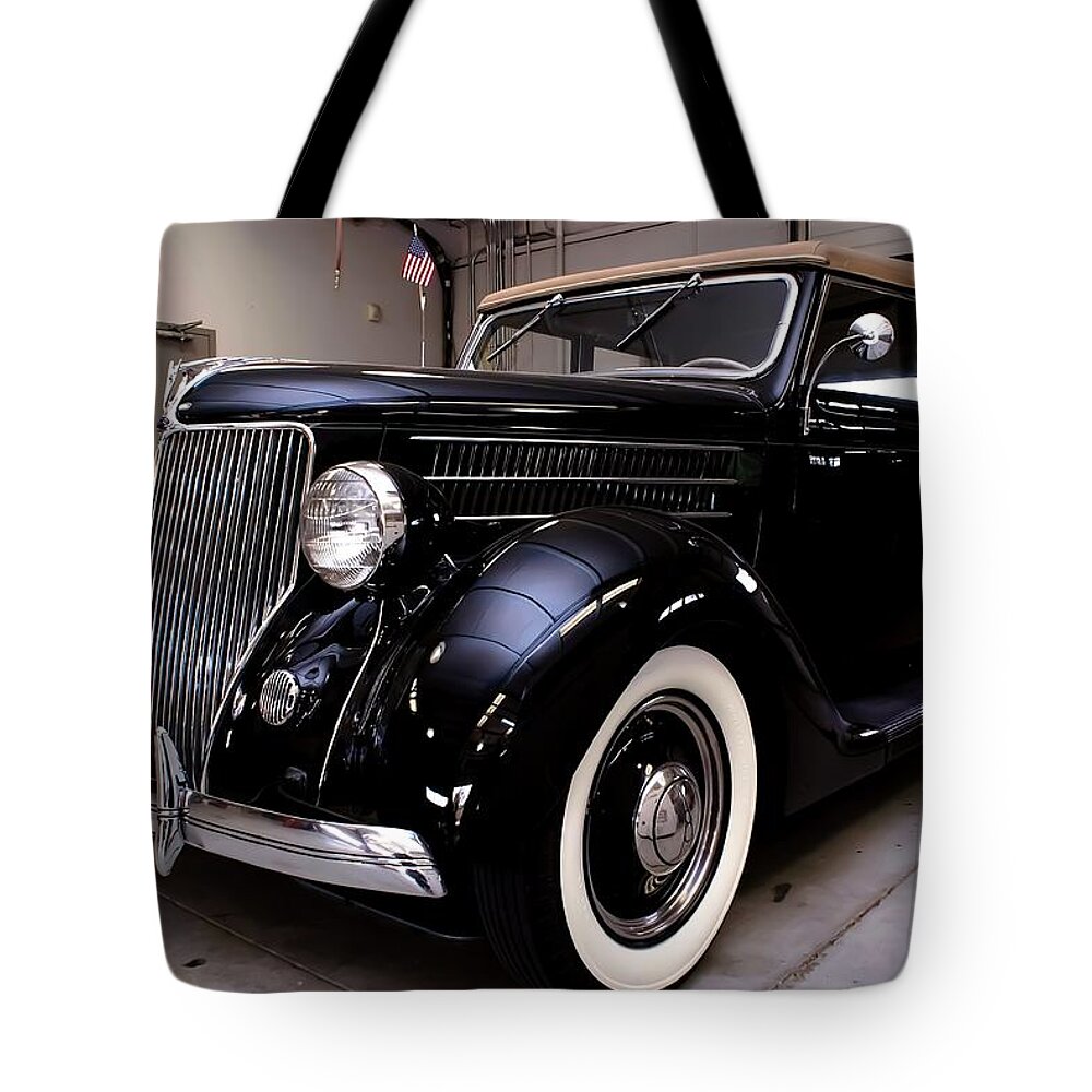 Ford Tote Bag featuring the photograph Ford Restoration by Robert L Jackson
