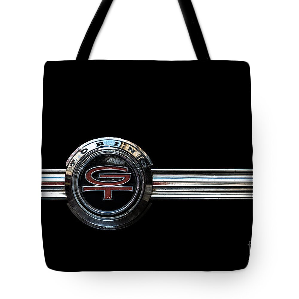 Ford Tote Bag featuring the photograph Ford Torino G.T.390 by Hannes Cmarits