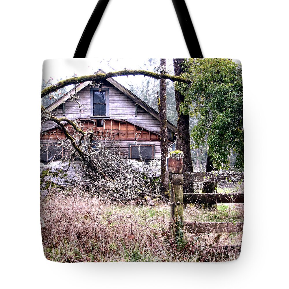 Landscape Tote Bag featuring the photograph Forgotten Dreams by Rory Siegel