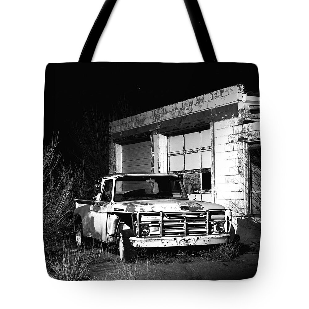 Ford Tote Bag featuring the photograph Forgotten Ford by Christopher McKenzie