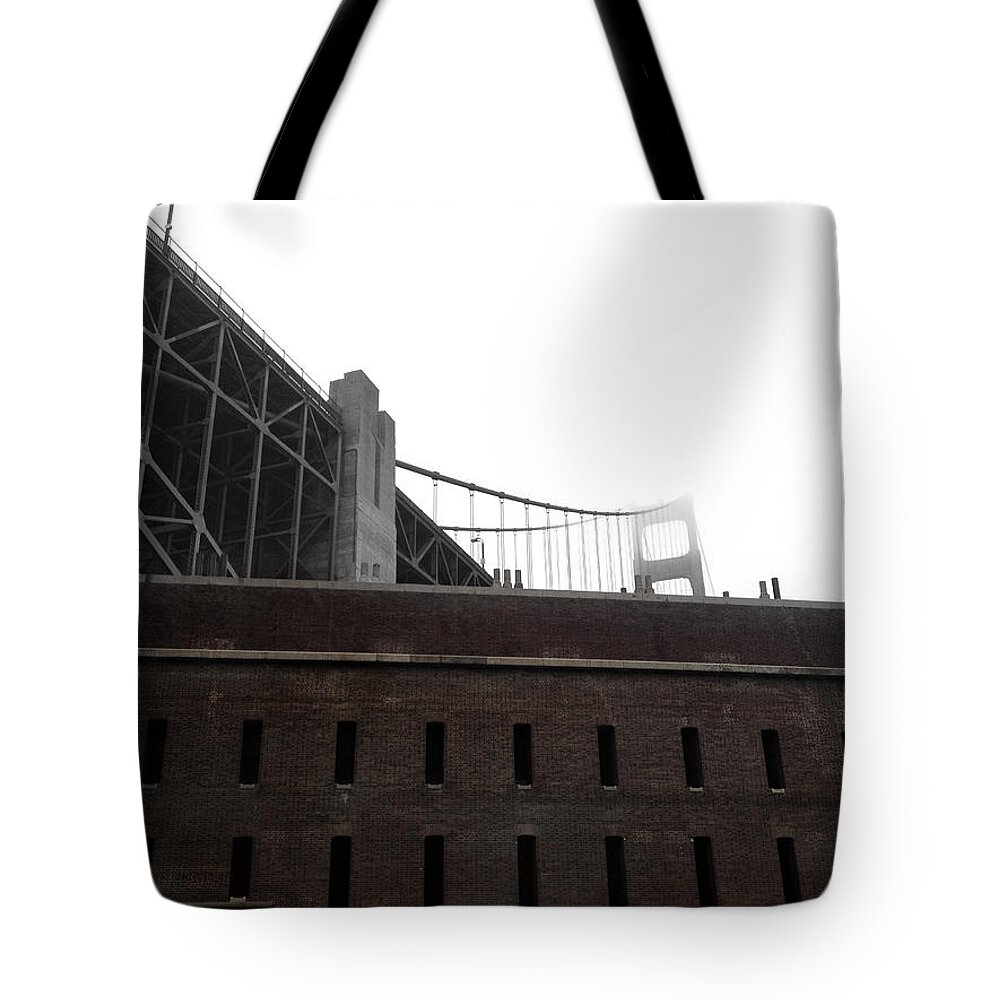 Fort Point Tote Bag featuring the photograph Fort Point by Spencer Hughes