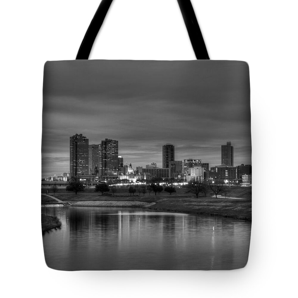 Fort Worth Tote Bag featuring the photograph Fort Worth by Jonathan Davison