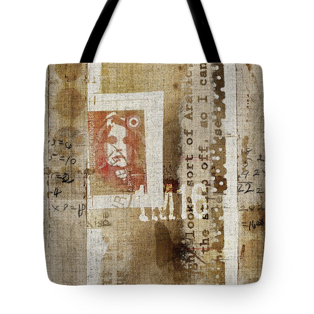 Collage Tote Bag featuring the photograph France 1M16 Collage by Carol Leigh