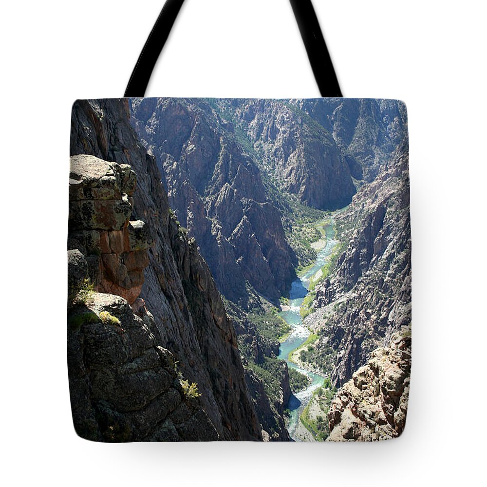 Black Canyon Tote Bag featuring the photograph Fred Flintstone of the Gunnison by Ric Bascobert