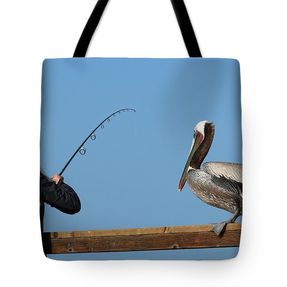 Wild Tote Bag featuring the photograph Free Dinner by Christy Pooschke