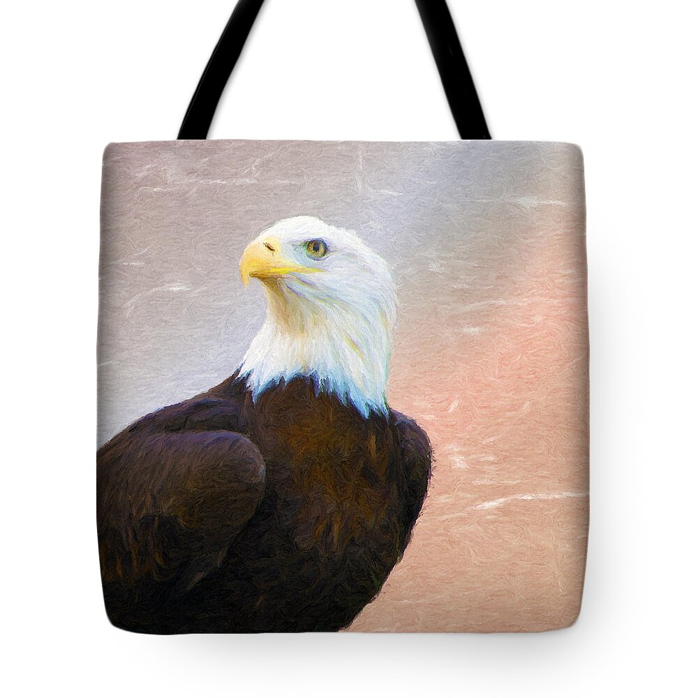 4th Tote Bag featuring the painting Freedom Flyer by Jeffrey Kolker