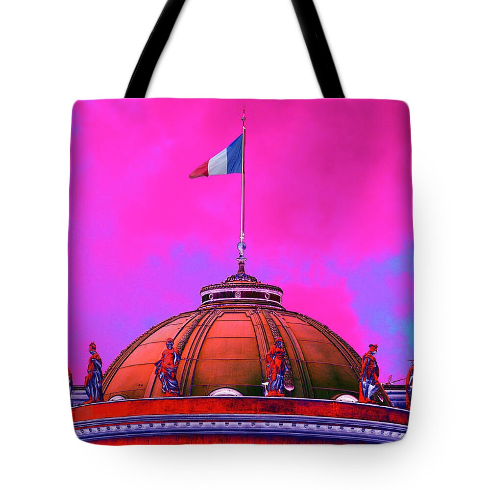 Dome Tote Bag featuring the photograph French Dome Art by Richard Henne