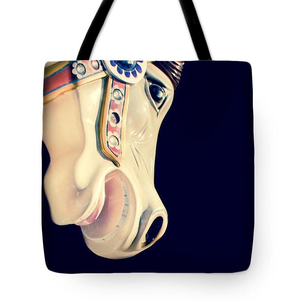 Carousel Tote Bag featuring the photograph Frozen by Caitlyn Grasso