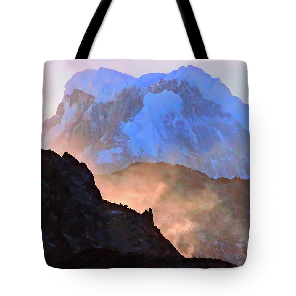 Mountains Tote Bag featuring the photograph Frozen - Torres Del Paine National Park by Tap On Photo
