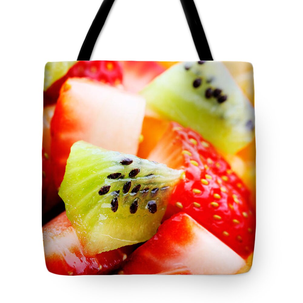 Kiwi Fruit Tote Bags