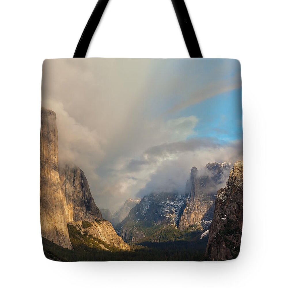Landscape Tote Bag featuring the photograph Fury by Jonathan Nguyen