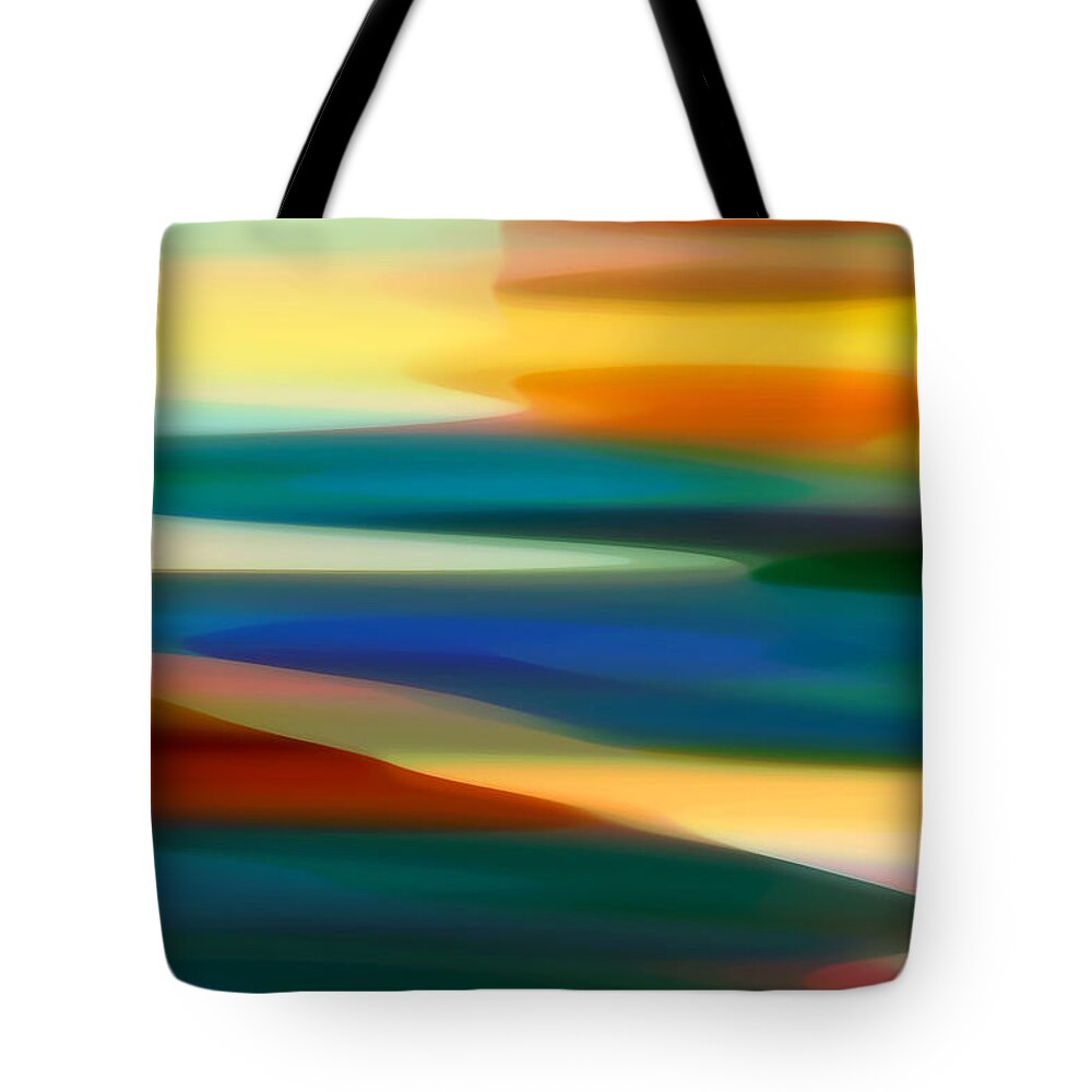 Bold Tote Bag featuring the painting Fury Seascape 7 by Amy Vangsgard