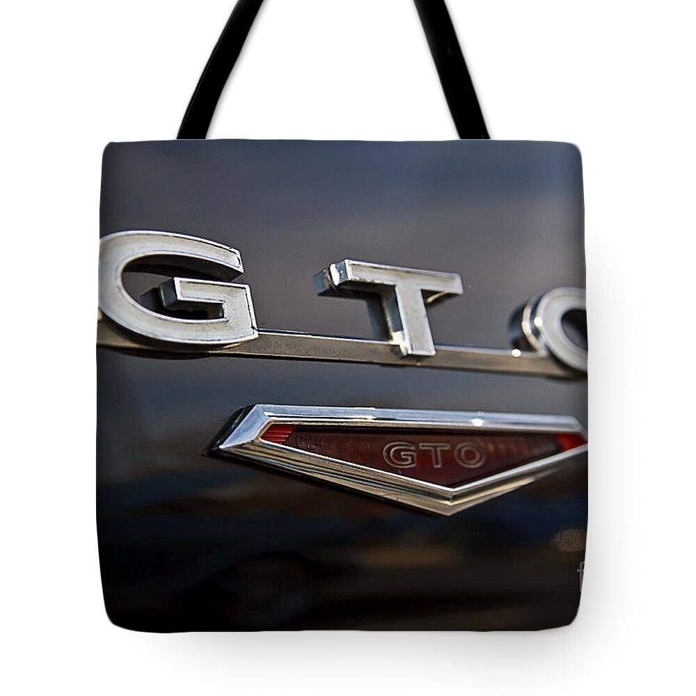 Pontiac Gto Tote Bag featuring the photograph G T O by Dennis Hedberg