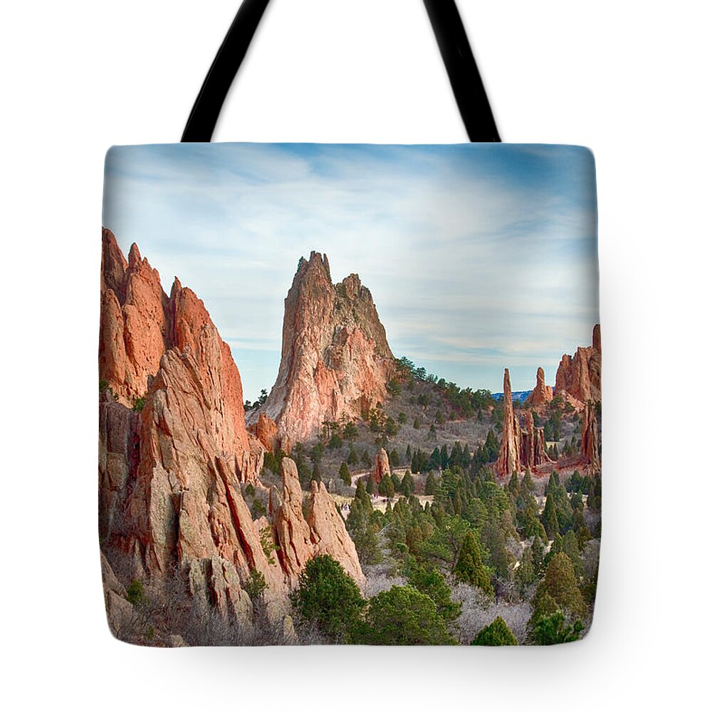 Garden Of The Gods Tote Bag featuring the photograph Garden of the Gods by James BO Insogna
