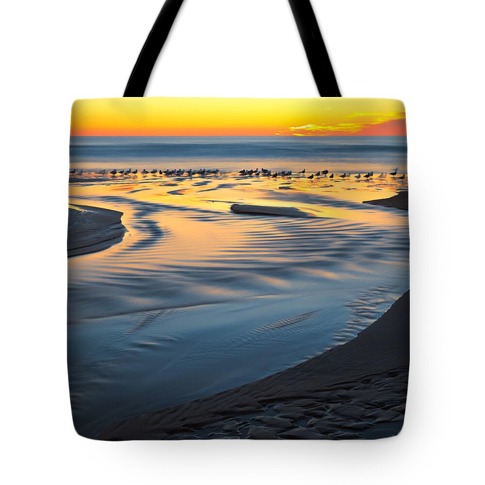 Landscape Tote Bag featuring the photograph Gathering by Jonathan Nguyen