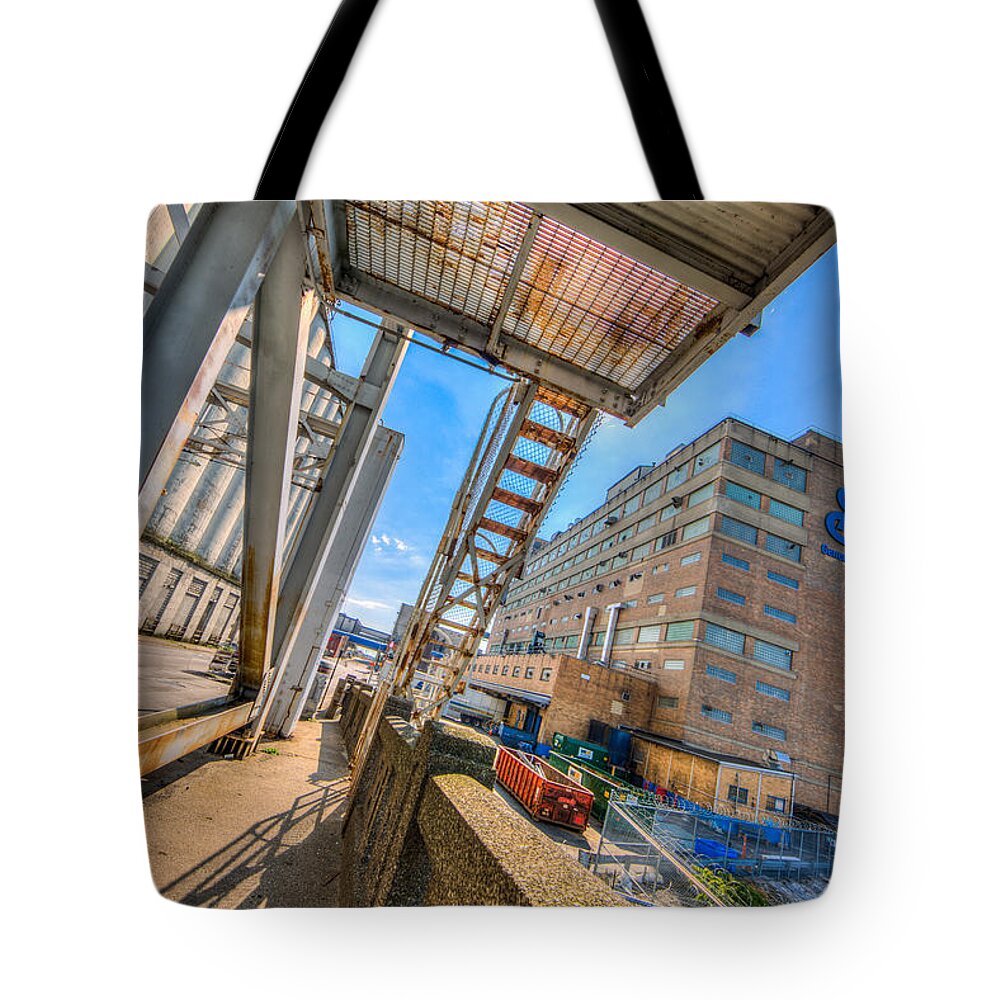 General Mills Tote Bag featuring the photograph General Mills by John Angelo Lattanzio