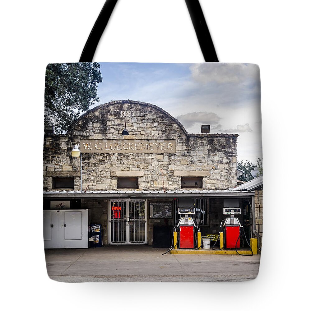 General Store In Independence Texas Tote Bag featuring the photograph General Store in Independence Texas by David Morefield