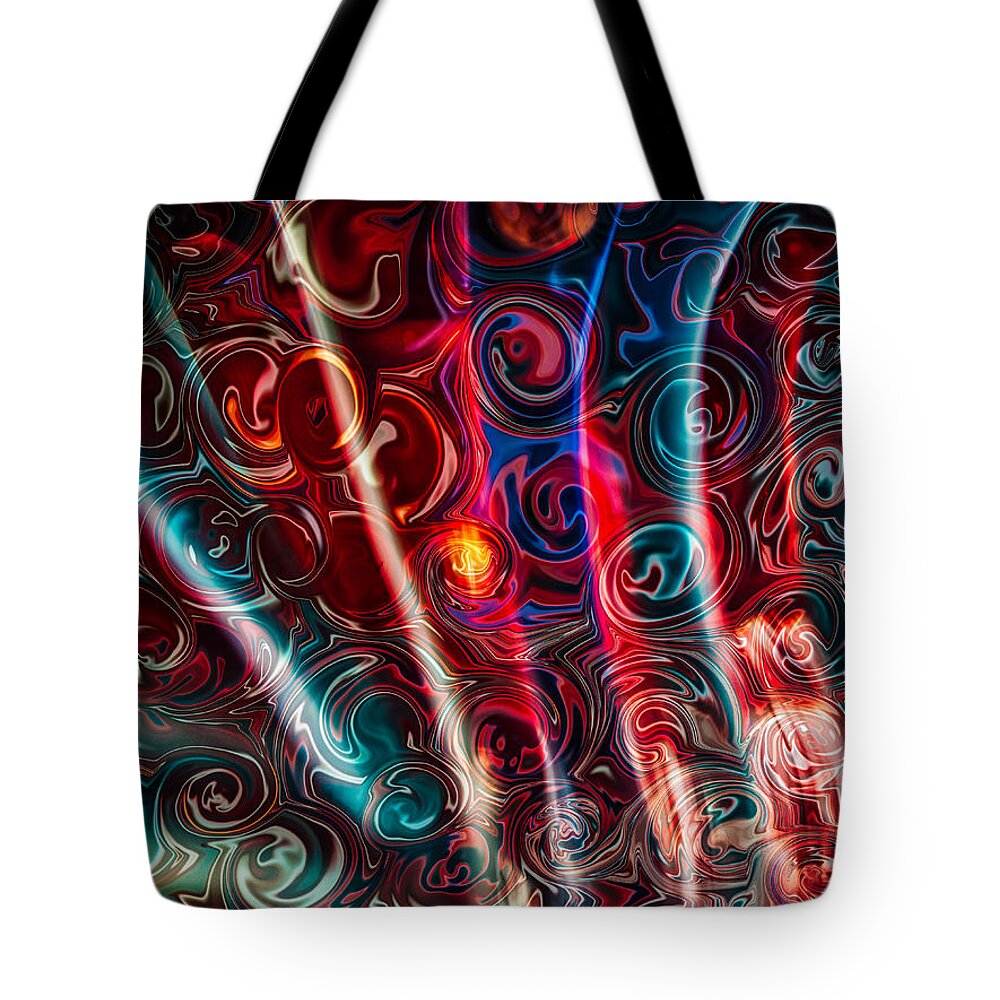 2x3 (4x6) Tote Bag featuring the painting Gently Waving by Omaste Witkowski