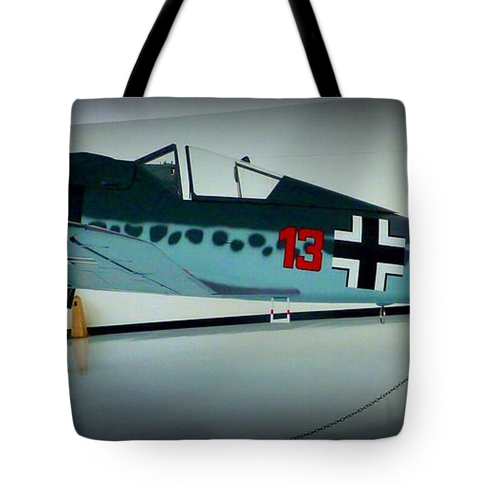 Air Flight Tote Bag featuring the photograph German Vintage Airplane by Susan Garren