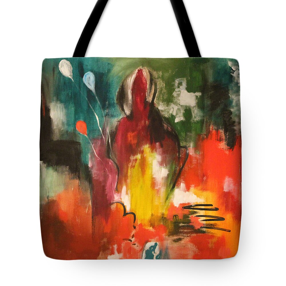 2010 Tote Bag featuring the painting Getting Over by Will Felix