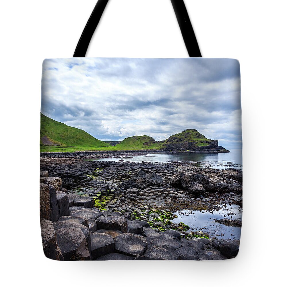 Scenics Tote Bag featuring the photograph Giants Causeway And Causeway Coast, Uk by Maria Swärd