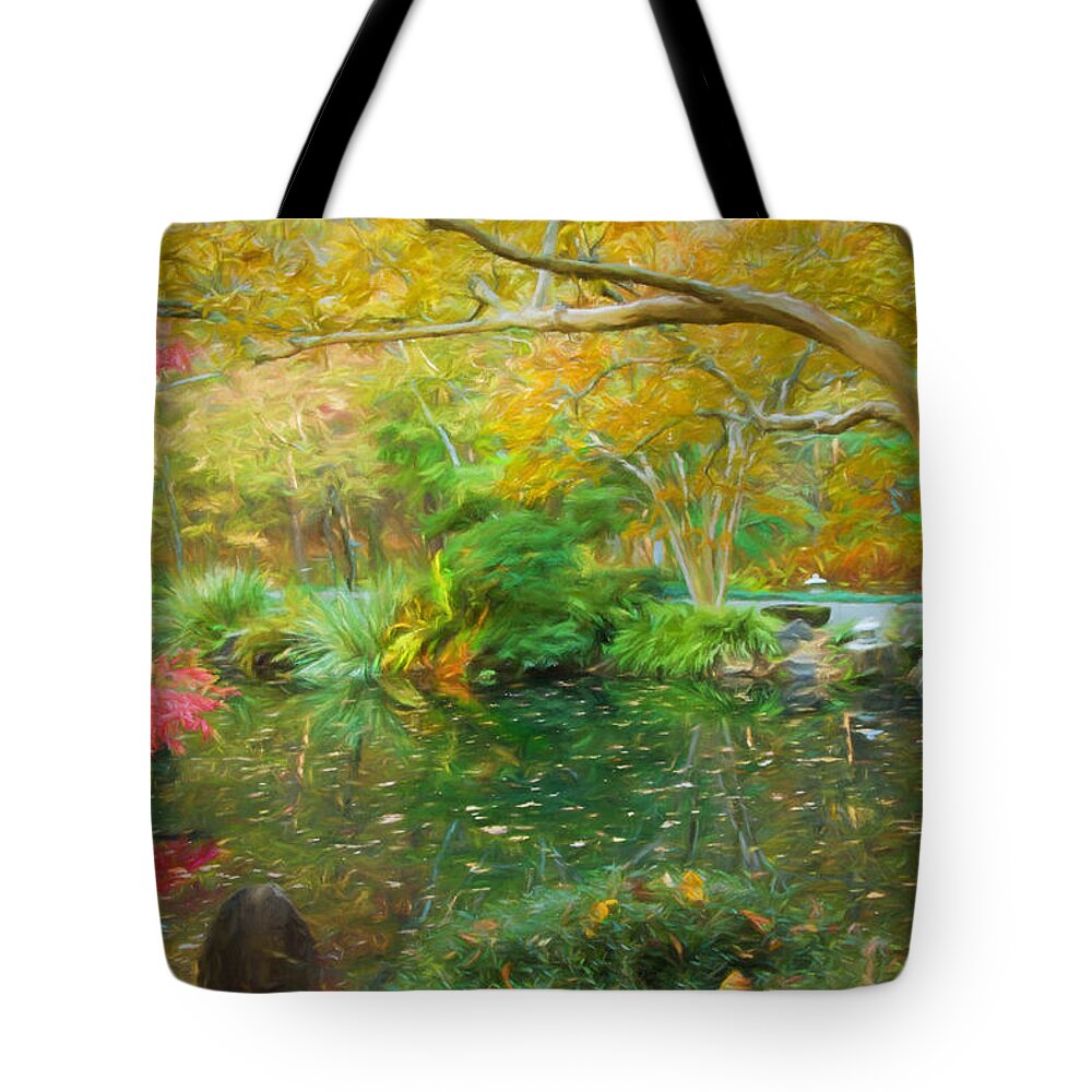 Home Decor Tote Bag featuring the photograph God is a Designer by Mary Buck