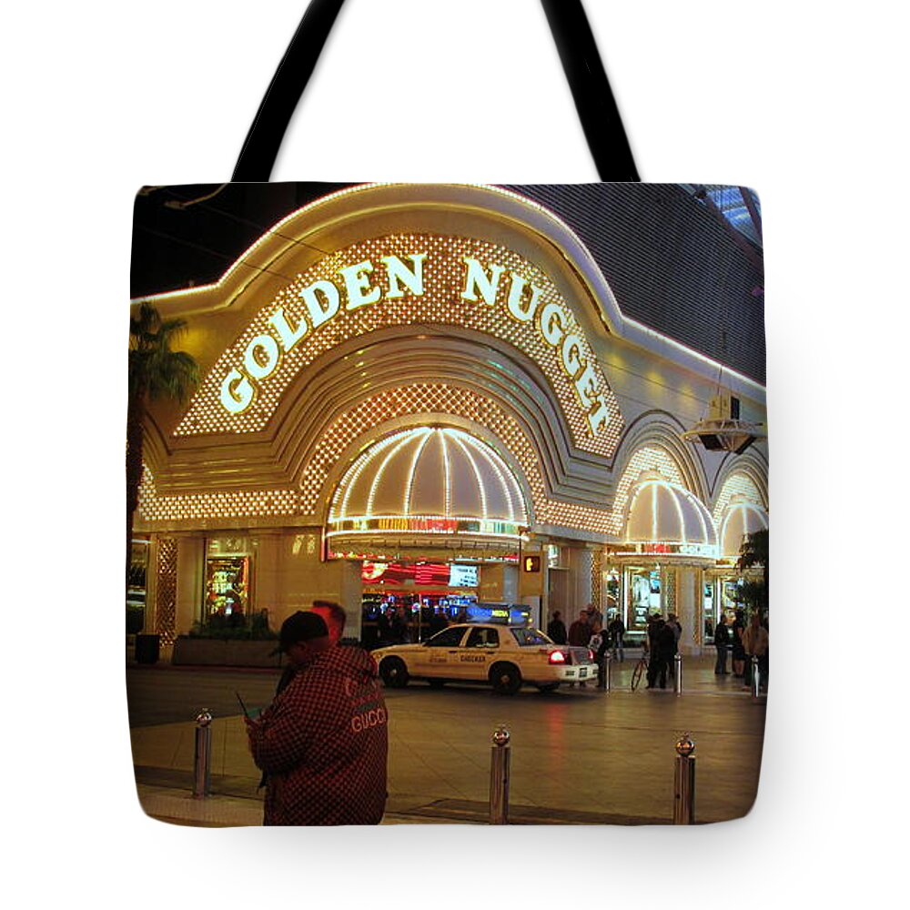 Golden Nugget Tote Bag featuring the photograph Golden Nugget by Kay Novy