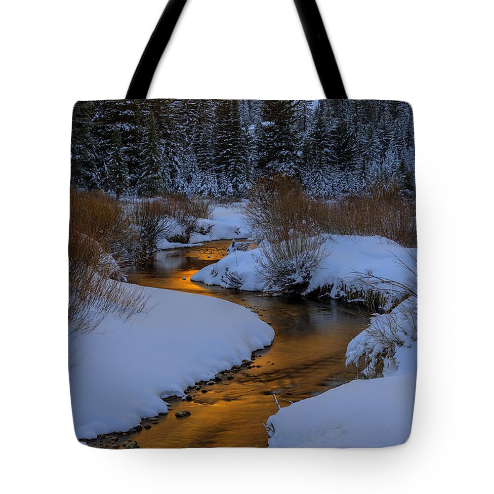 Utah Tote Bag featuring the photograph Golden Silence by Dustin LeFevre