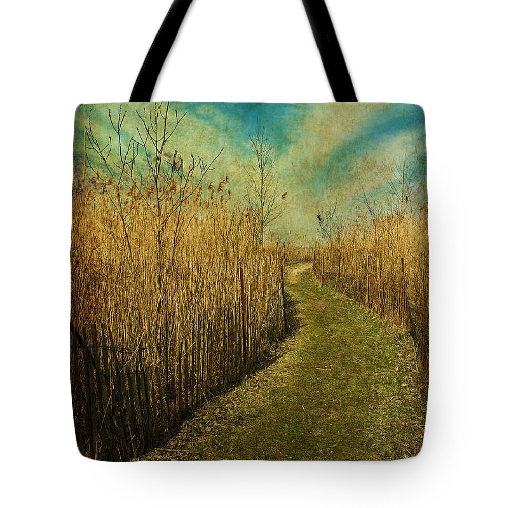 Festblues Tote Bag featuring the photograph Golden Summer Days... by Nina Stavlund