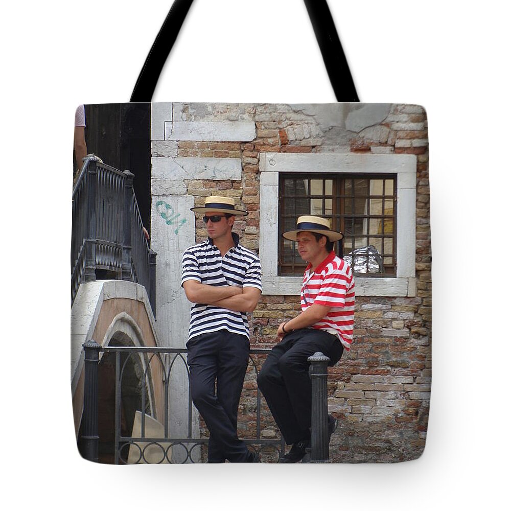 Gondoglieri Tote Bag featuring the photograph Gondoglieri by Tiziana Maniezzo