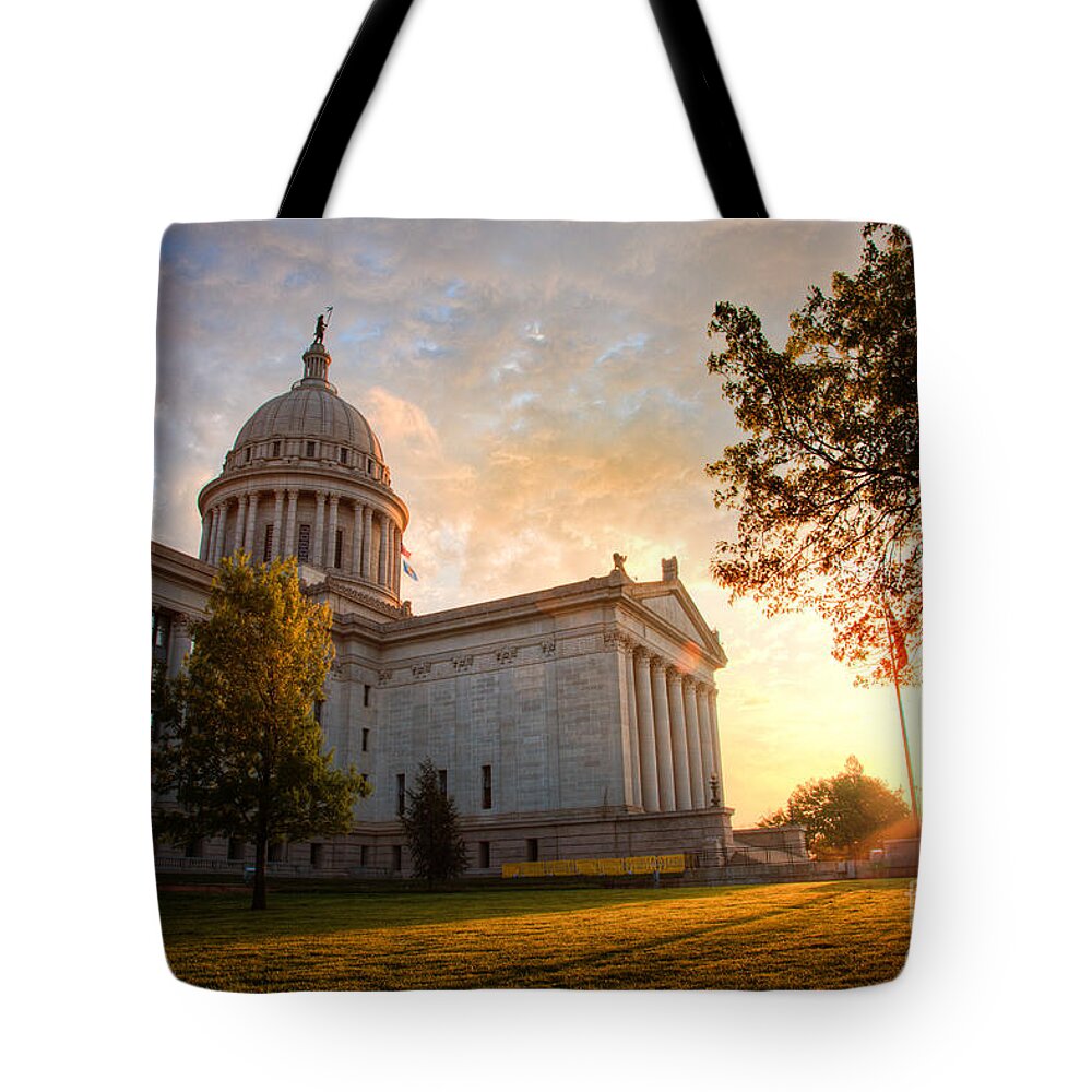 Oklahoma Tote Bag featuring the photograph Gov001-6 by Cooper Ross