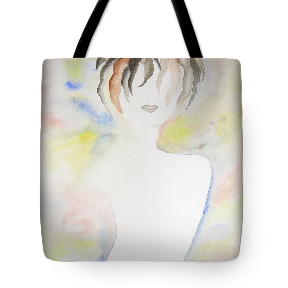 Hair Tote Bag featuring the painting Grace by Pamela Henry