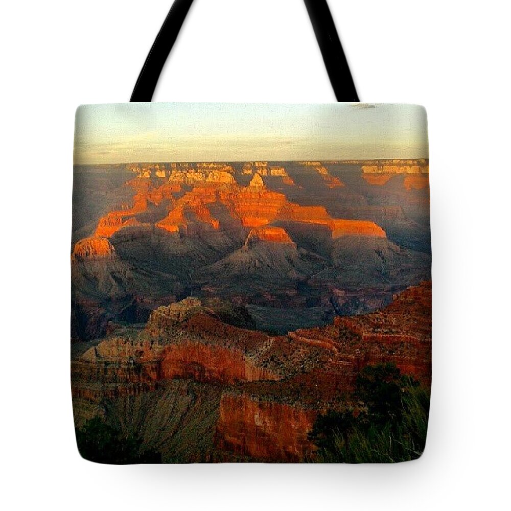  Tote Bag featuring the photograph Grand Canyon At Sunset, Oct 2012 by Sarah Qua