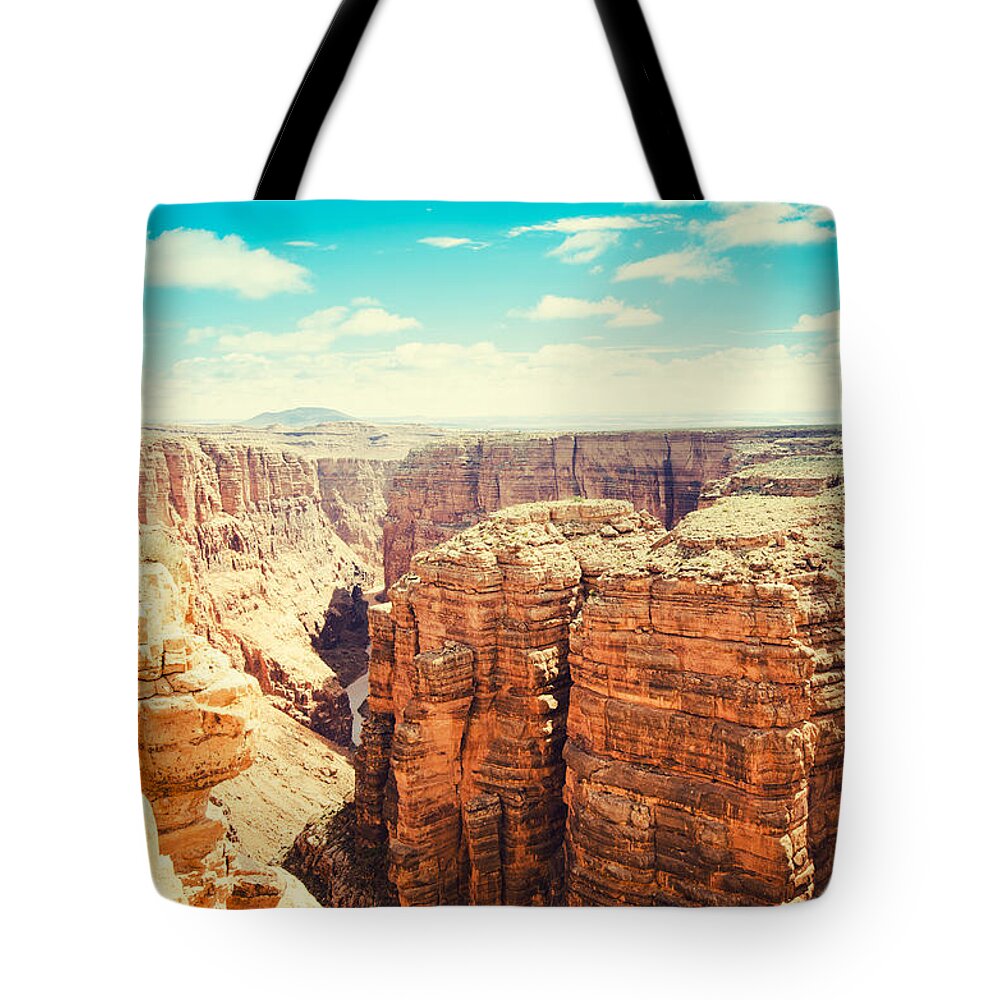 Scenics Tote Bag featuring the photograph Grand Canyon National Park - Arizona by Franckreporter