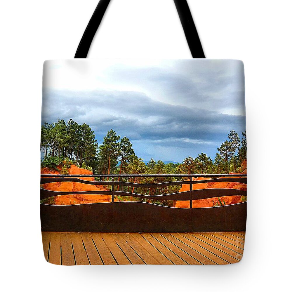 Abstract Tote Bag featuring the photograph Grand Entrance by Lauren Leigh Hunter Fine Art Photography