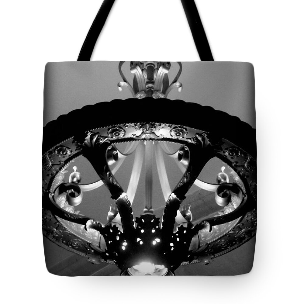 Grand Central Station Tote Bag featuring the photograph Grand Old Lamp - Vintage Grand Central Station by Miriam Danar