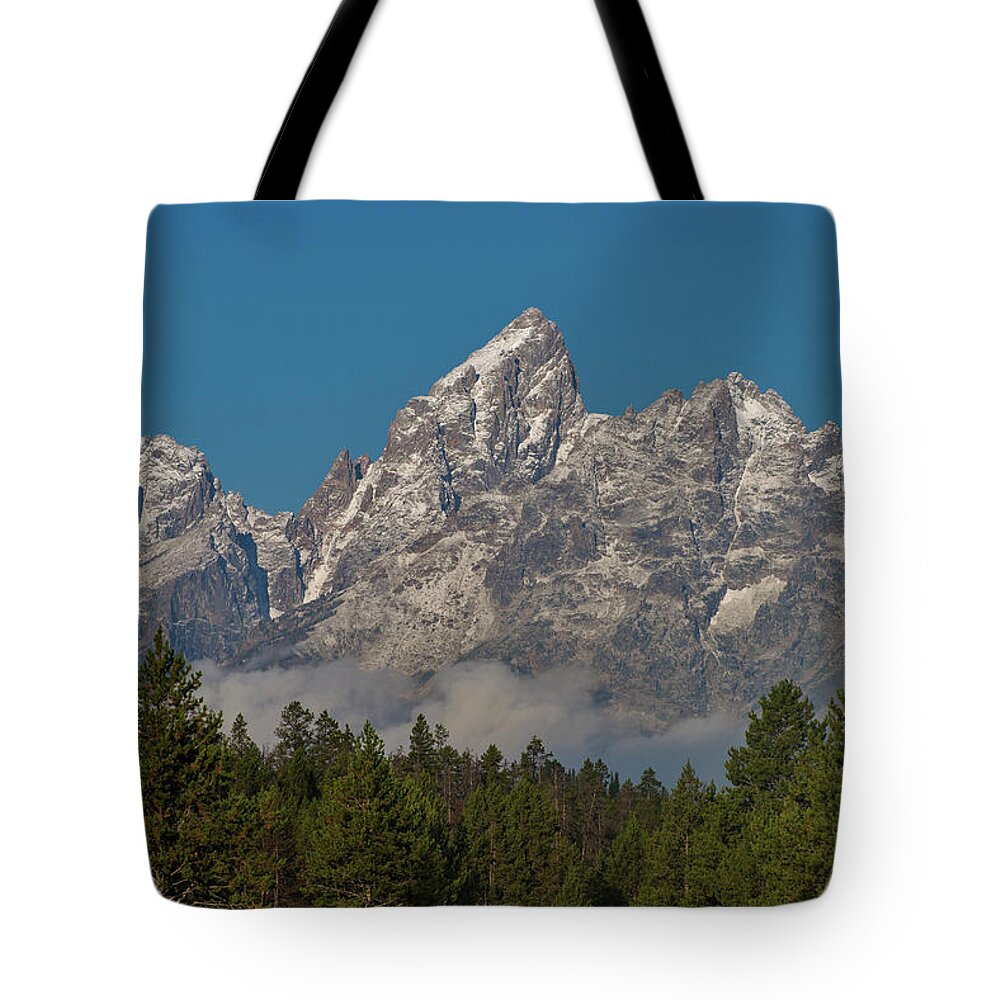 Tranquility Tote Bag featuring the photograph Grand Teton National Park,wyoming by Mark Newman