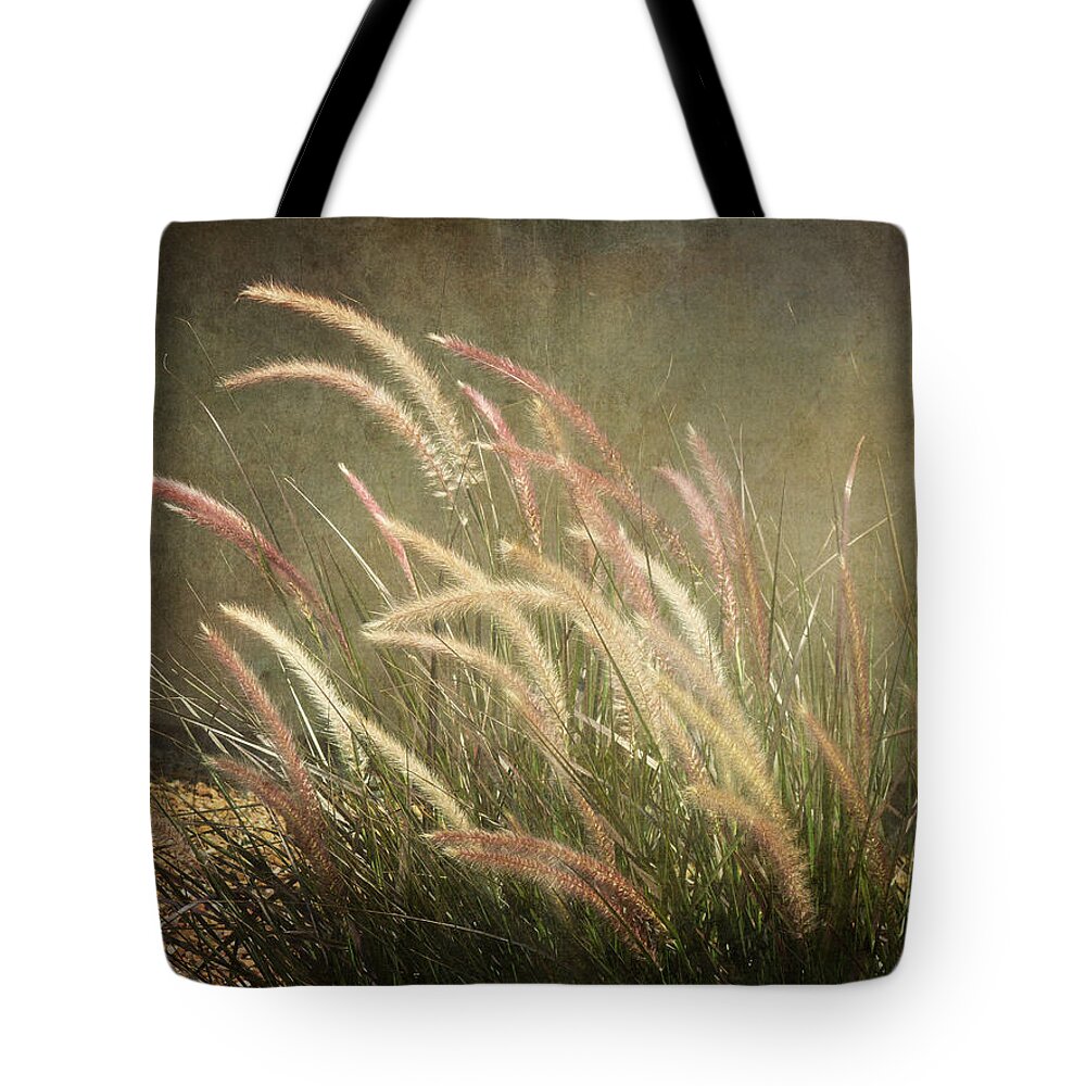 Ornamental Tote Bag featuring the photograph Grasses in Beauty by Lucinda Walter