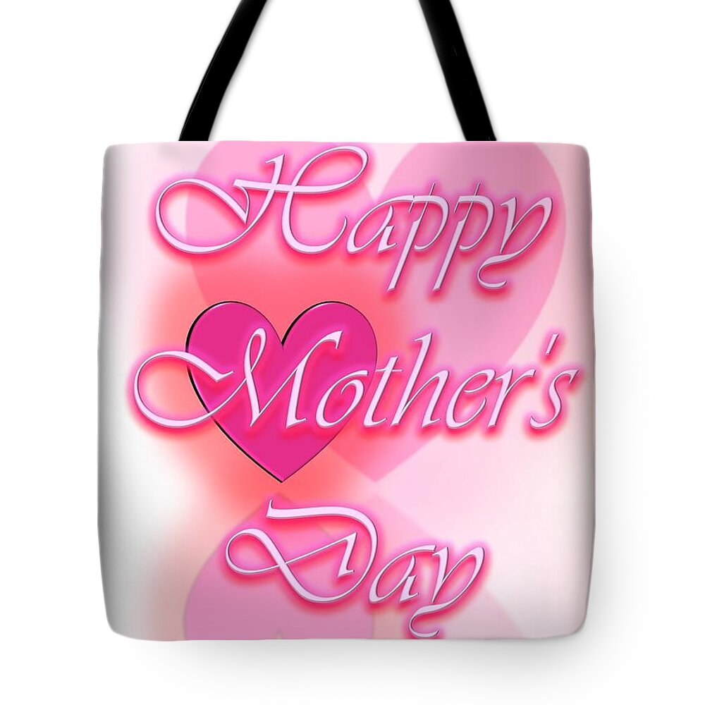Mother's Day Tote Bag featuring the digital art Greeting Cards for Mothers 3 by Cyril Maza