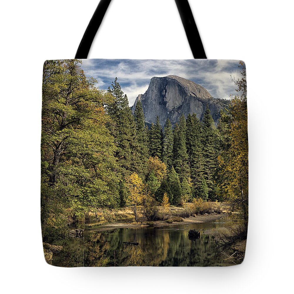 California Tote Bag featuring the photograph Half Dome by Robert Fawcett
