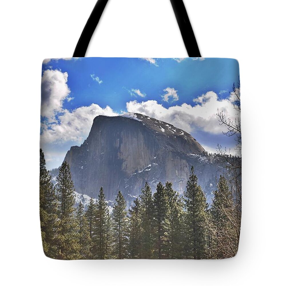 Half Dome Tote Bag featuring the photograph Half Dome by Spencer Hughes