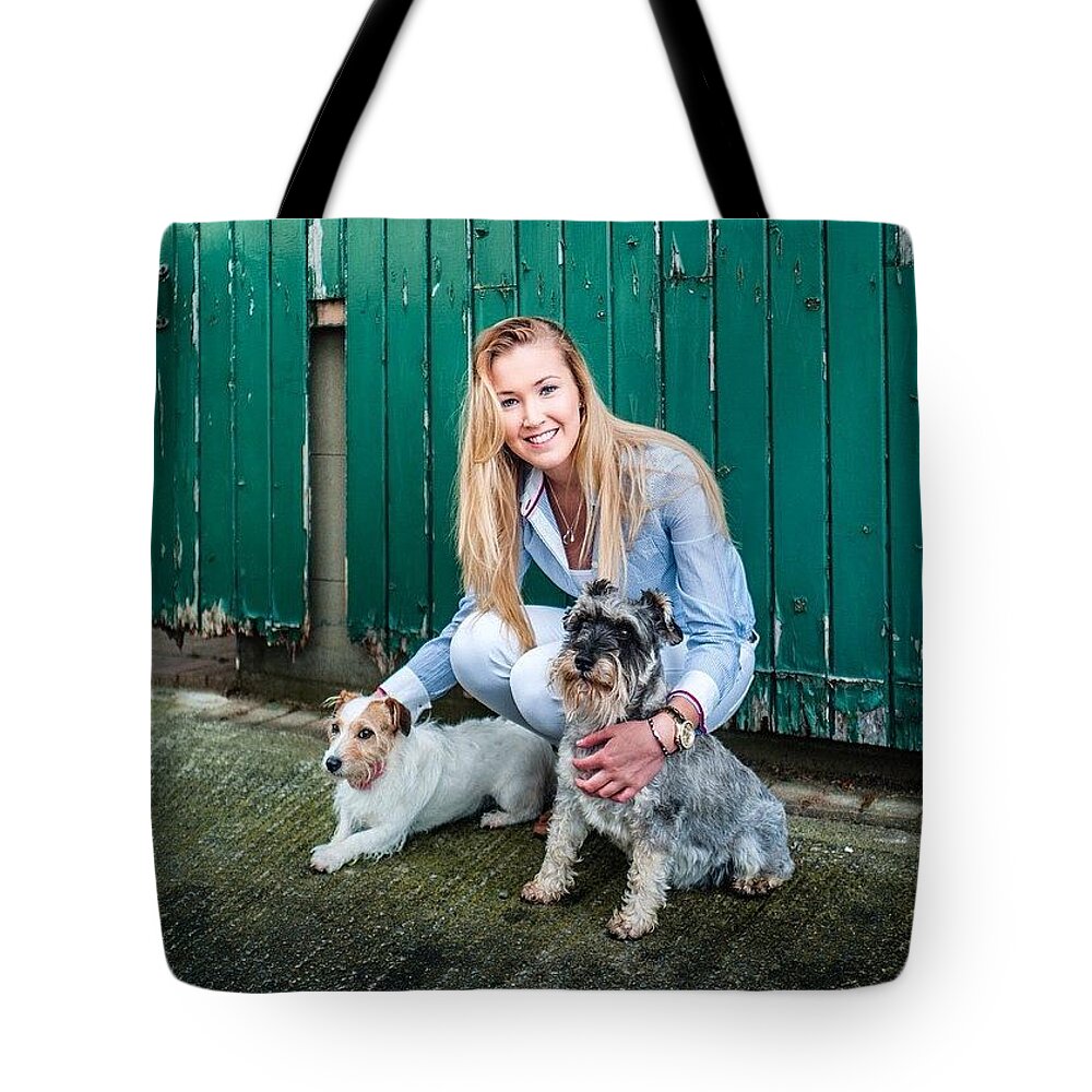 Happybirthday Tote Bag featuring the photograph Happy 18th Jessica! by Aleck Cartwright
