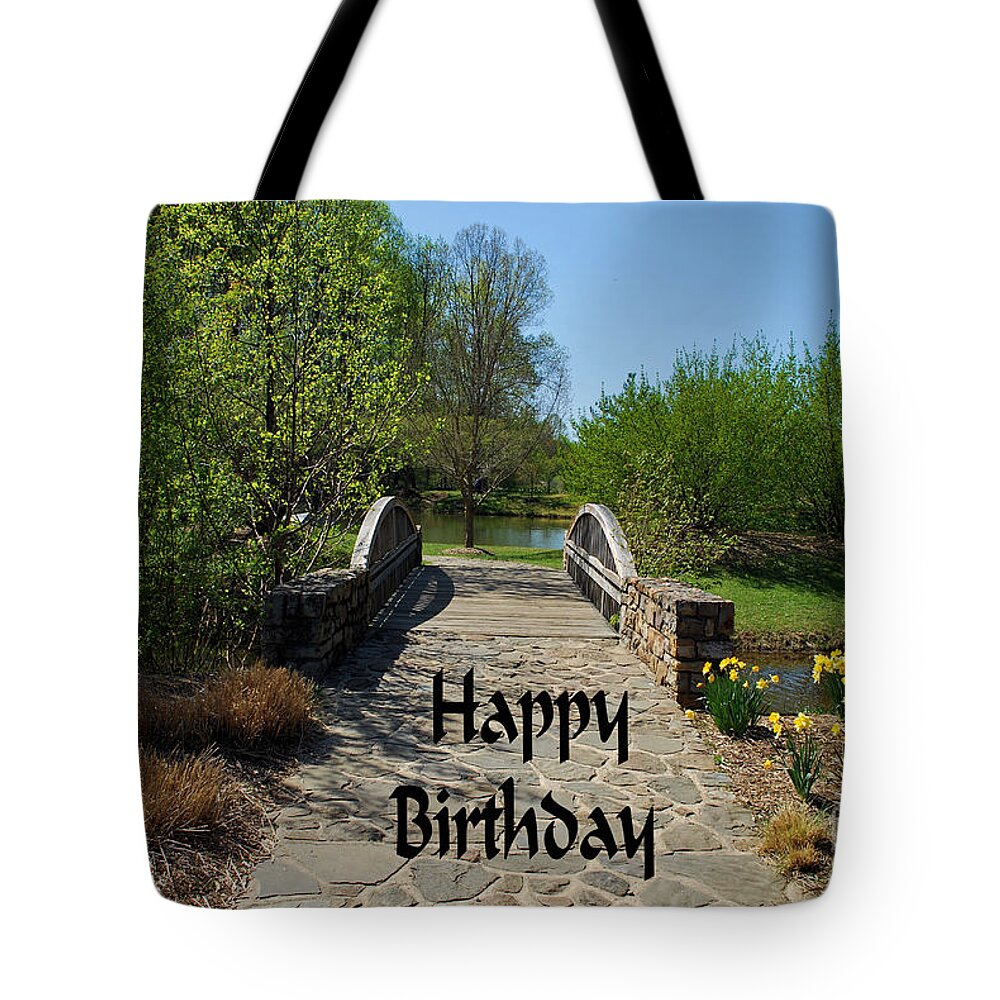 Greeting Card Tote Bag featuring the photograph Happy Birthday by Bob Sample