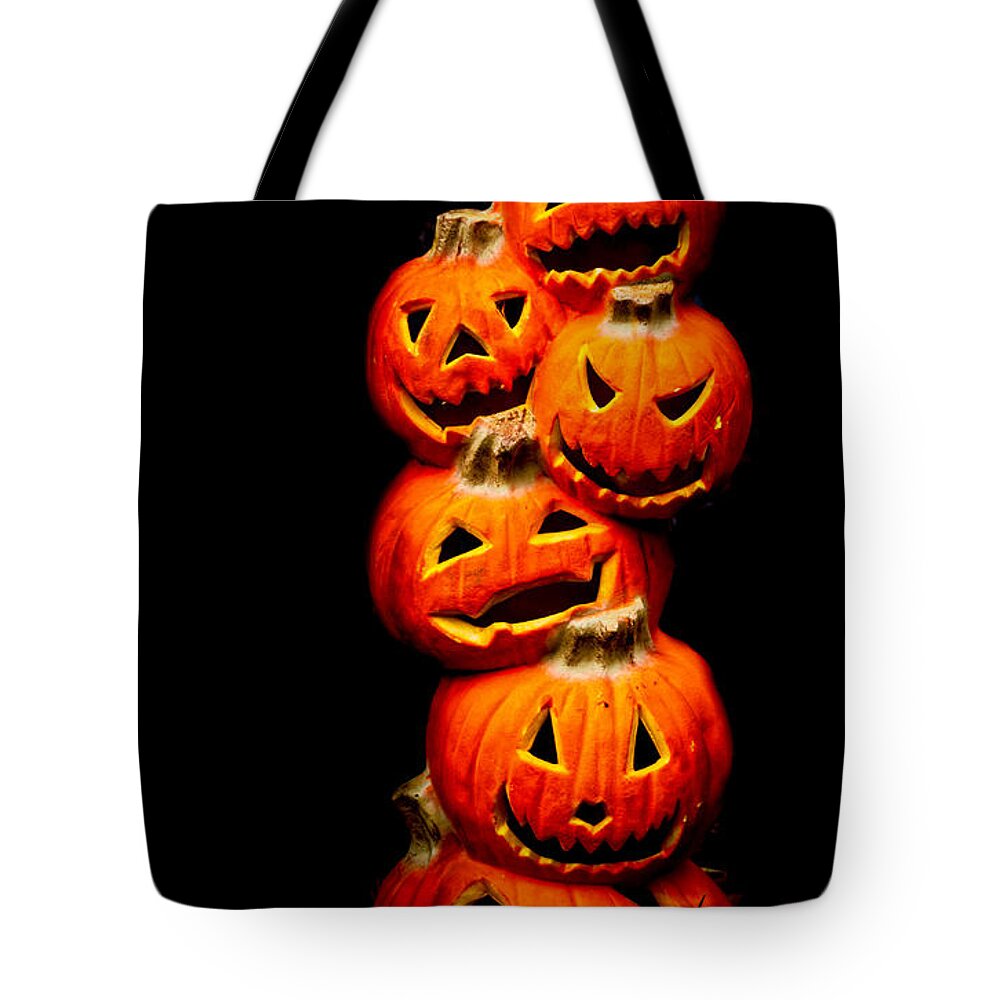 Happy Halloween Tote Bag featuring the photograph Happy Halloween by Mitch Shindelbower