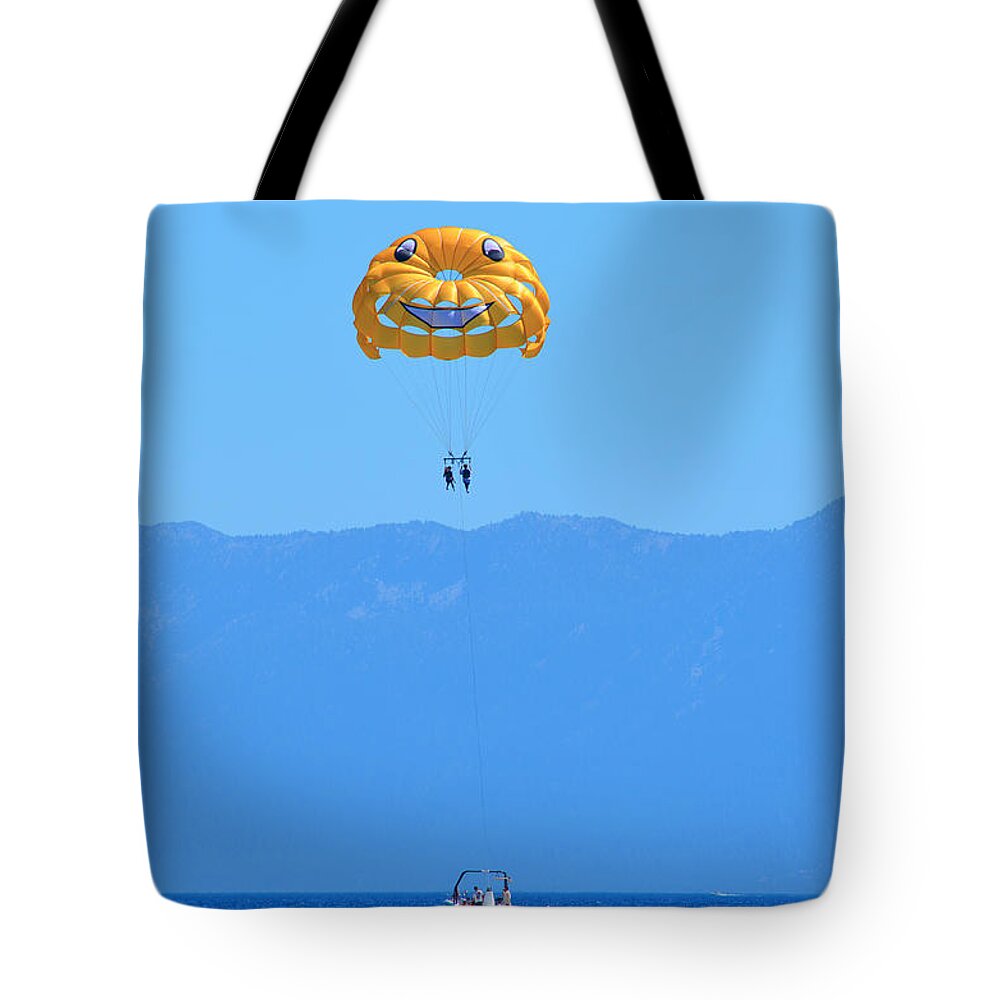 Smile Tote Bag featuring the photograph Happy Together by Spencer Hughes