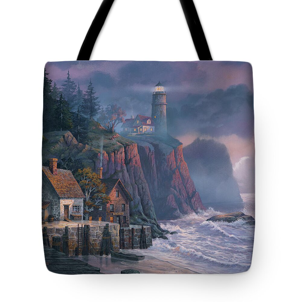 Top Picks Lighthouse Tote Bags