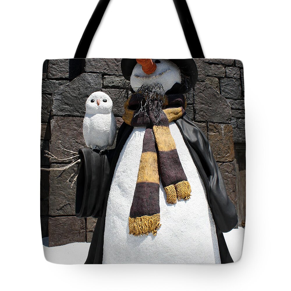 Islands Of Adventure Tote Bag featuring the photograph Harry Christmas by David Nicholls