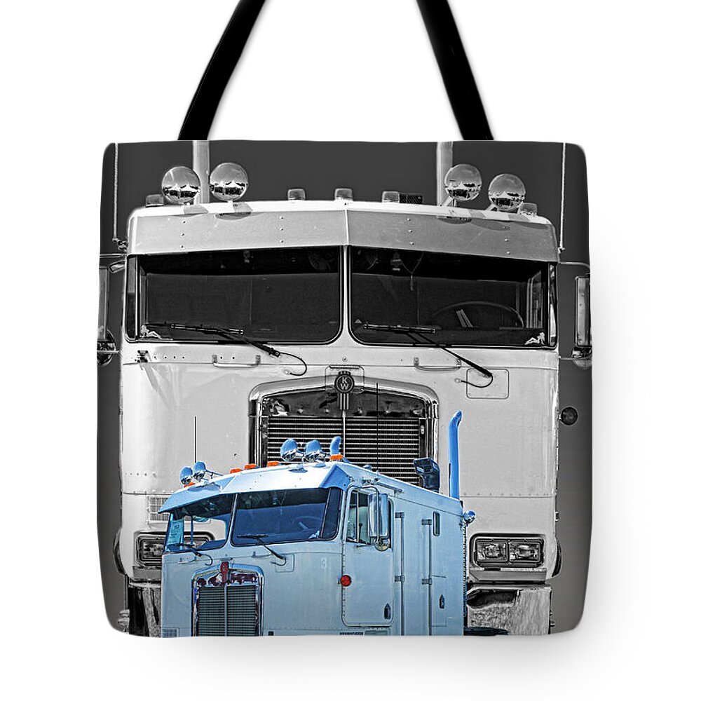 Trucks Tote Bag featuring the photograph Hdrcatr3137-13 by Randy Harris