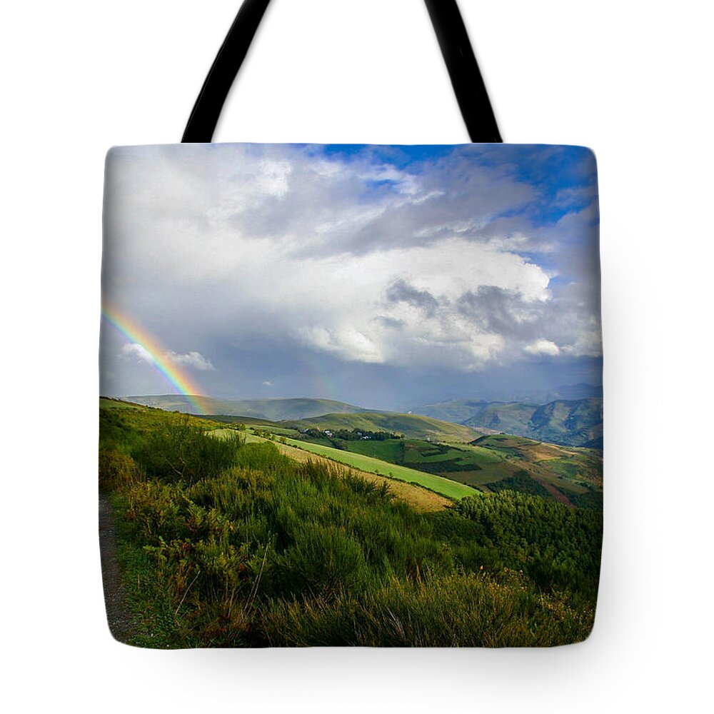 The Way Tote Bag featuring the photograph The Way by Adam Mateo Fierro