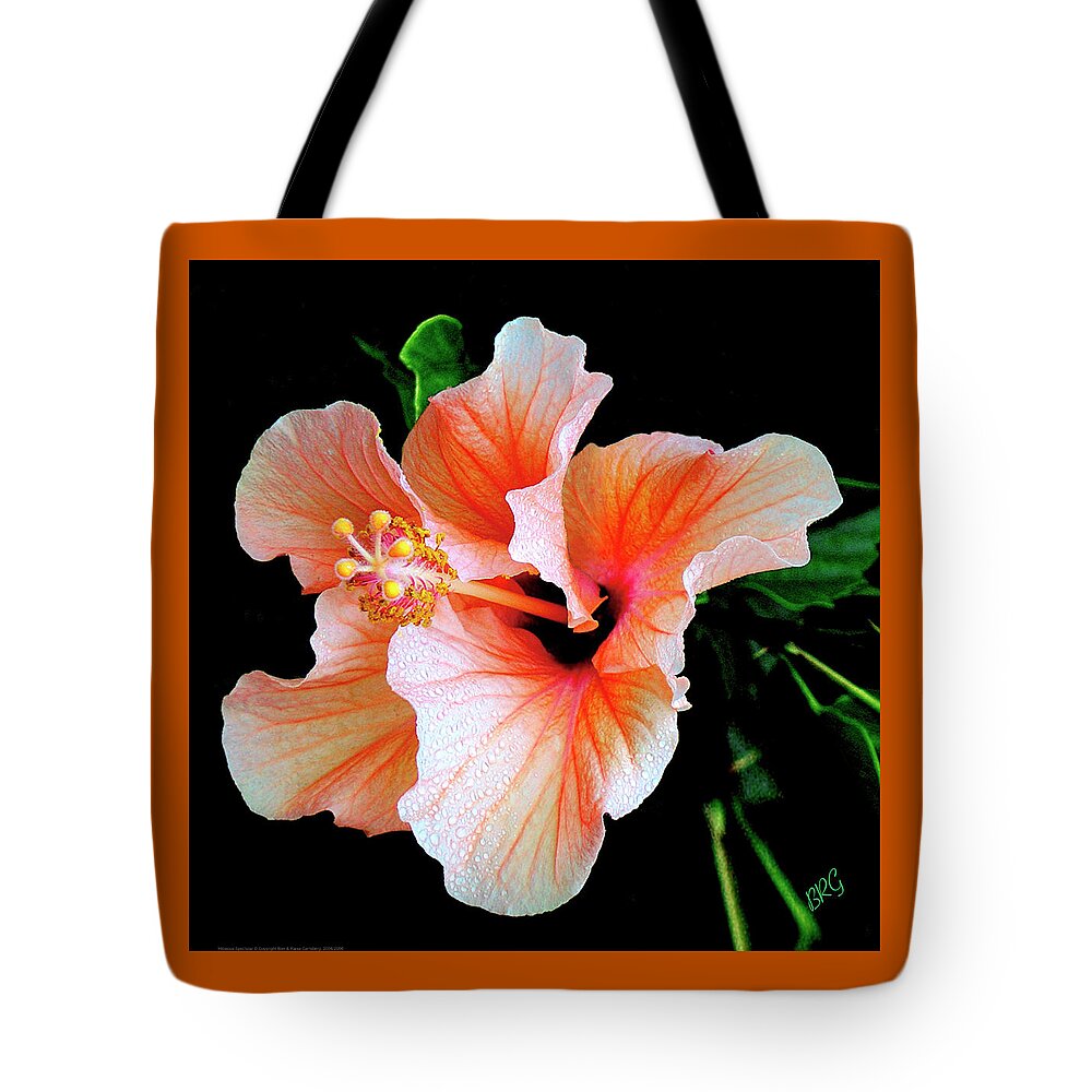 Hibiscus Tote Bag featuring the photograph Hibiscus Spectacular by Ben and Raisa Gertsberg